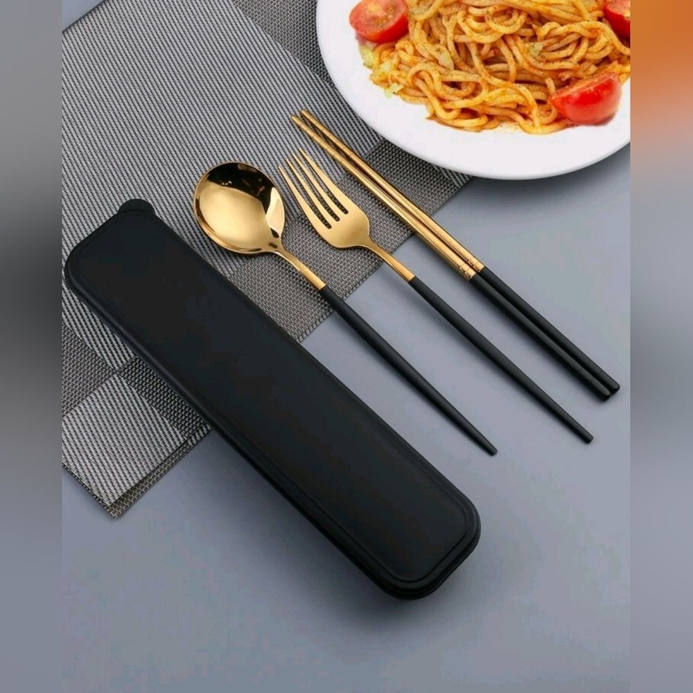 5 pc. Luxe Look Silverware Set To Go